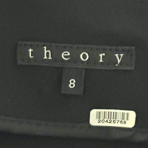 Theory Classic Wool Skirt - Size 8 - Black - Knee Length - Nearly New - Picture 3 of 11